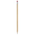 Crayon en bois avec gomme rouge