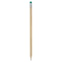 Crayon avec gomme de couleur verte
