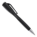 Stylo noir original avec lampe de poche