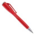 Stylo à bille rouge original avec lampe de poche