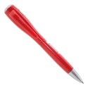 Stylo à bille rouge original avec lampe de poche