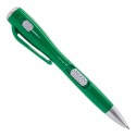 Stylo vert original avec lampe de poche