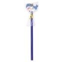 Requin bleu crayon en bois