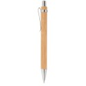 Stylo en Bambou avec Finitions Chromées Élégance et Durabilité pour vos Événements