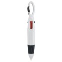 Stylo 4 couleurs avec mousqueton