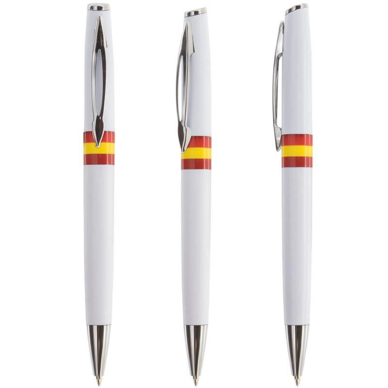Stylo à Bille Blanc Espagnol Stylo à Bille Blanc Espagnol