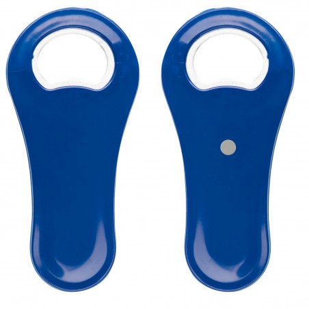 Ouvre-bouteille aimanté bleu