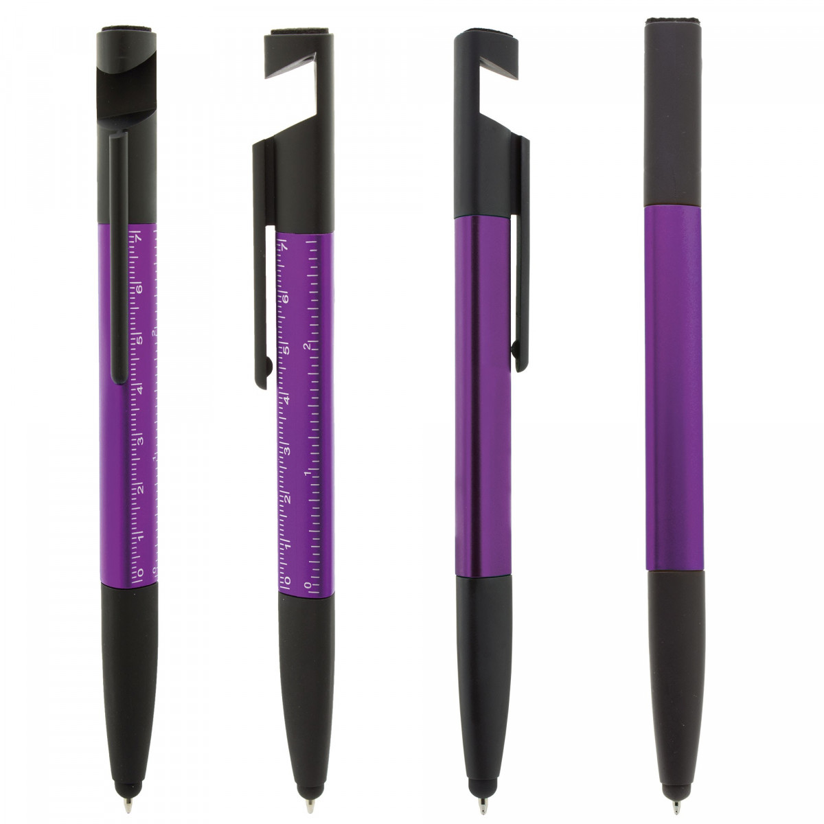 Stylo multifonction violet
