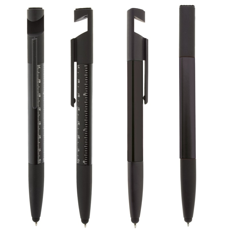 Stylo noir multifonction