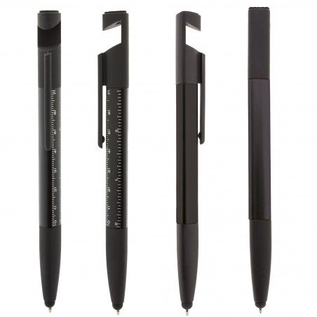 Stylo multifonction noire