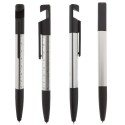 Stylo multifonction argenté