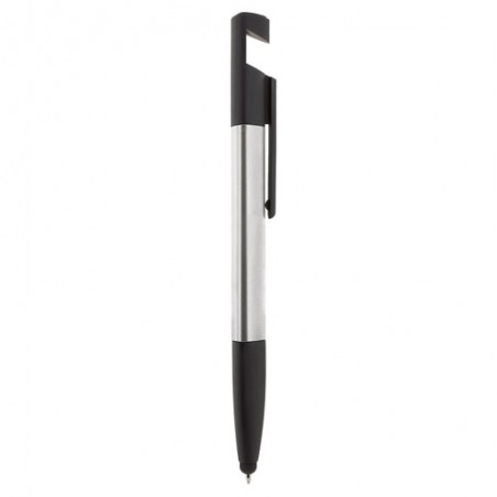 Stylo multifonction argenté