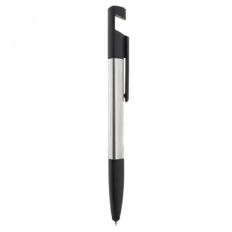 Stylo multifonction argenté