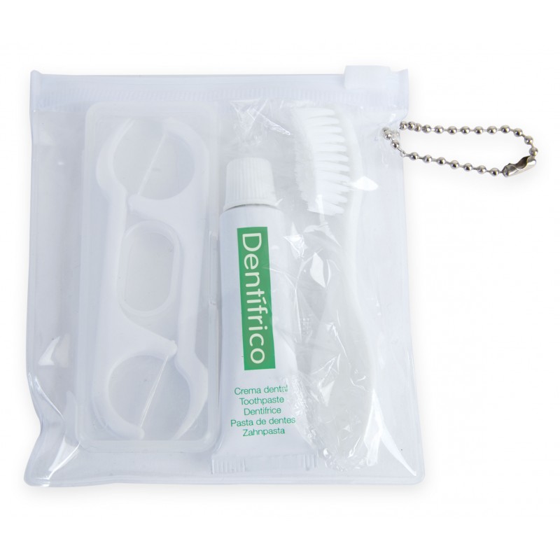Set dentaire avec sac blanc