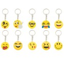 Porte-clés Emoji Amusants – Ensemble de 10 Unités