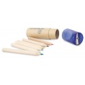 Boite ronde 6 couleurs et aiguiseur