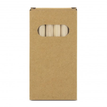 Étui à crayons dans une boîte en carton kraft : un détail écologique, utile et charmant pour les événements
