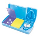 Pillulier de Voyage Compact Multicolore Organisateur Pratique et Sûr