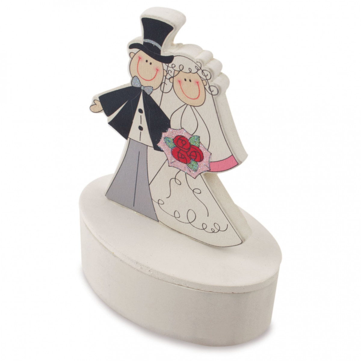 Boîte de mariage chic