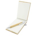 Tampon bambou avec stylo nature