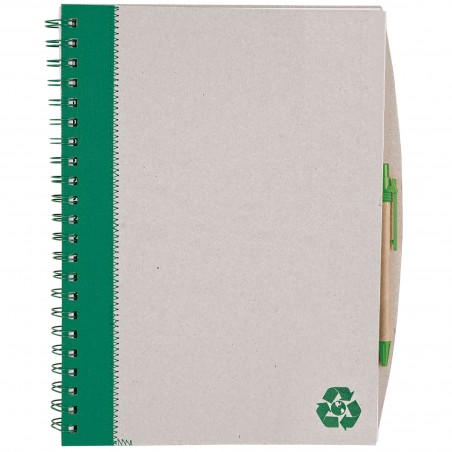 Cahier A4 en carton recyclé