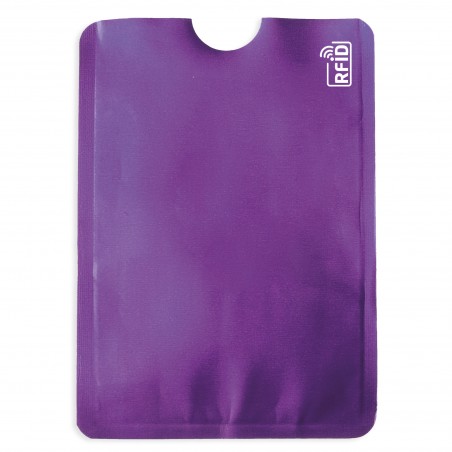 Porte-cartes de protection en aluminium