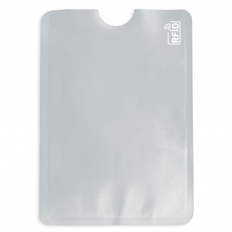 Porte-cartes en aluminium protection