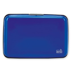 Porte-cartes accordéon en aluminium Az