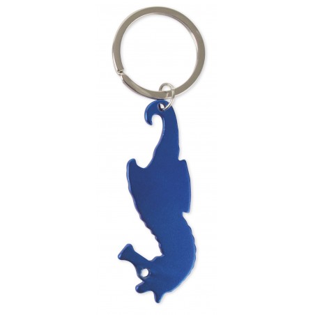 Porte-clés décapsuleur hippocampe
