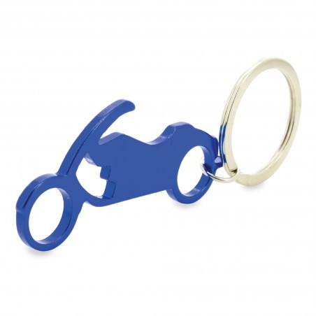 porte cles original bleu