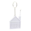 Porte-clés maison avec mètre