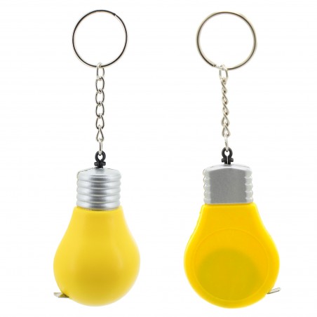 Porte-clés avec Mètre en Forme d’Ampoule