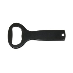 Ouvre-bouteille en aluminium noir
