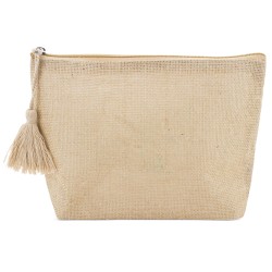 Trousse Maquillage en Jute