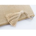 Trousse maquillage en jute