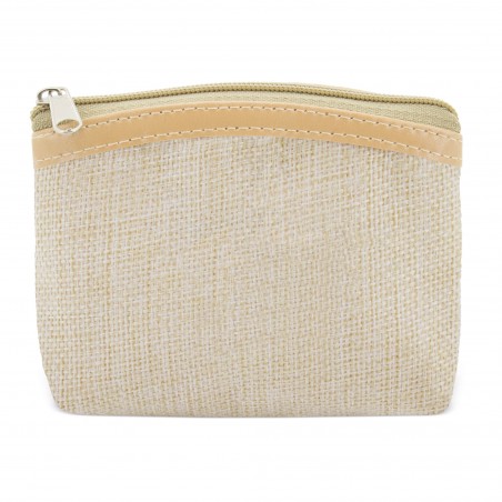 Porte-monnaie beige