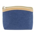Porte-monnaie bleu marine