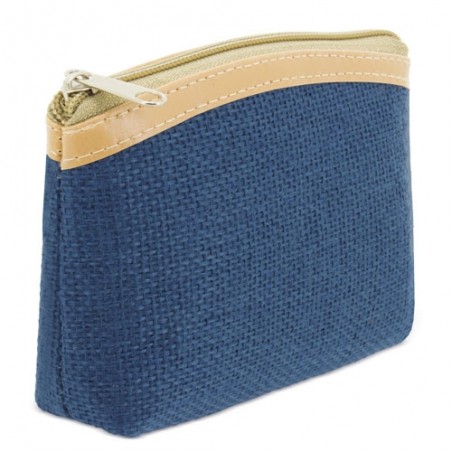 Porte-monnaie bleu marine
