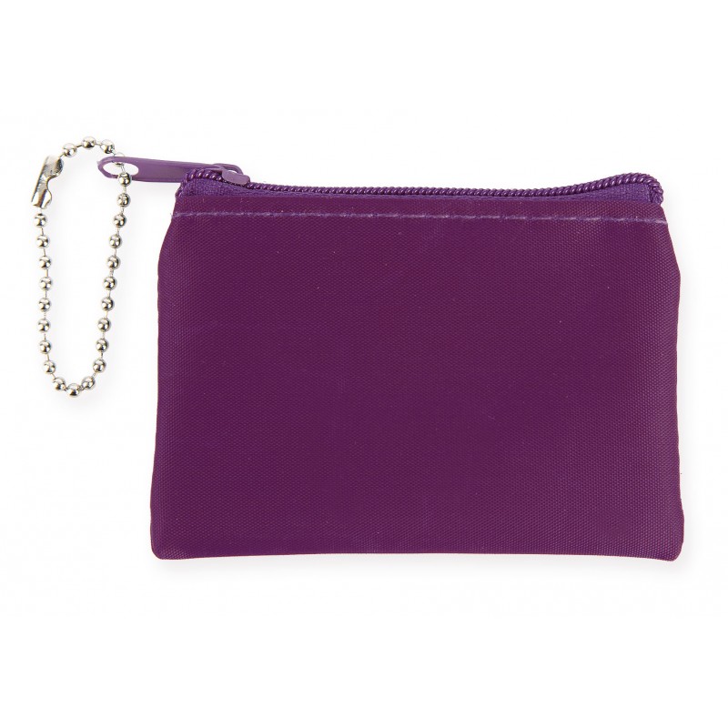 Porte-clés porte-monnaie en microfibre li