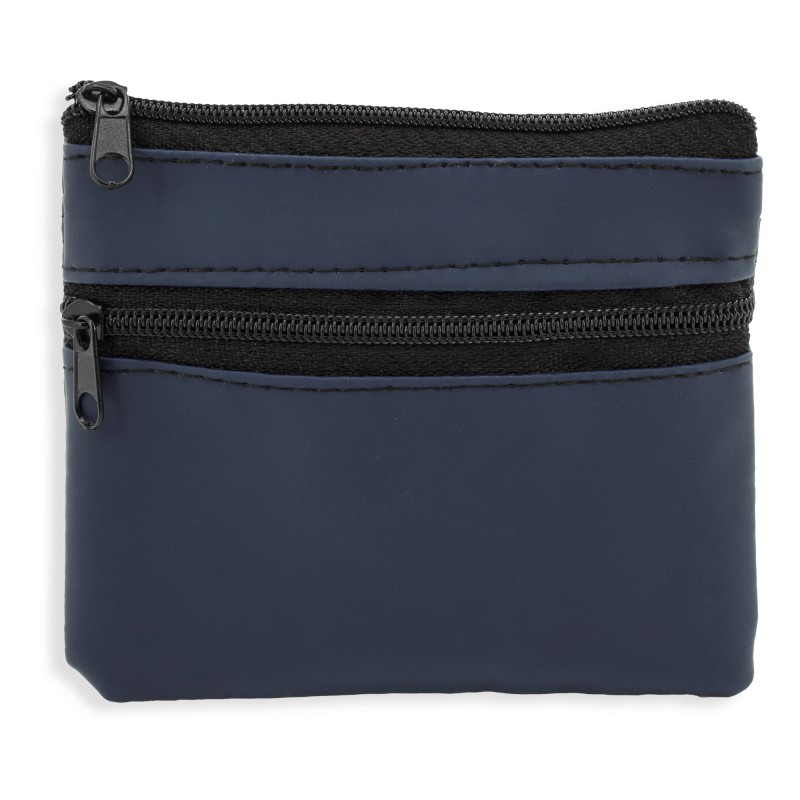 Lauren double zipper purse