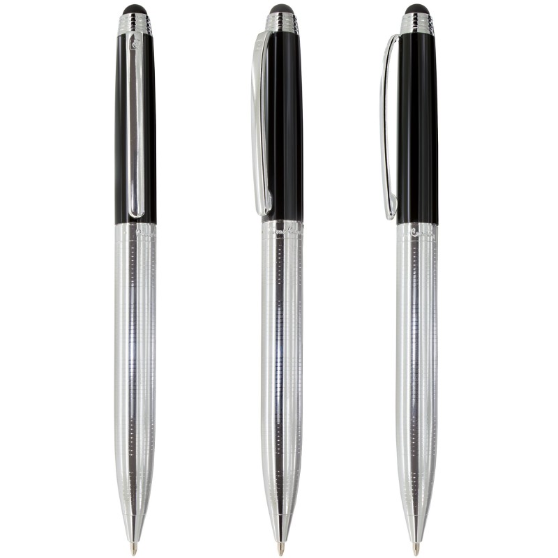 Stylo à bille argent pierre cardin
