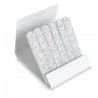 Petit paquet de limes couleur argent