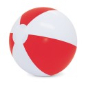 Ballon de plage blanc rouge