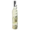 Tire-bouchon blanc en forme de bouteille