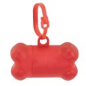 Distributeur de sacs pour excréments en forme d'os