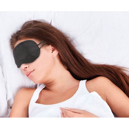 Masque de voyage noir