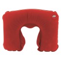 Coussin de voyage rouge
