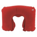 Coussin de voyage rouge