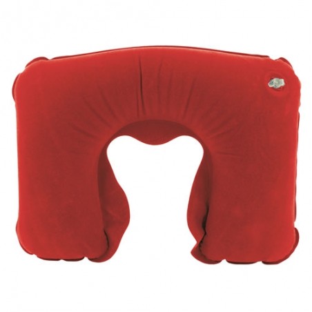 Coussin de voyage rouge