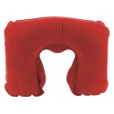 Coussin de voyage rouge